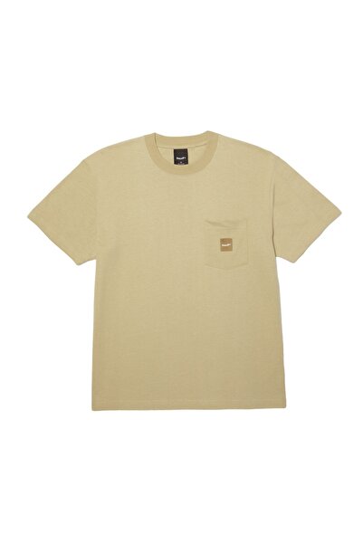 HUF Μπλουζάκι με λογότυπο και τσέπη, ταμπά/ταμπά XL