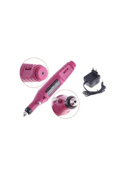iZowe Freză electrică portabilă pentru unghii cu 12 accesorii