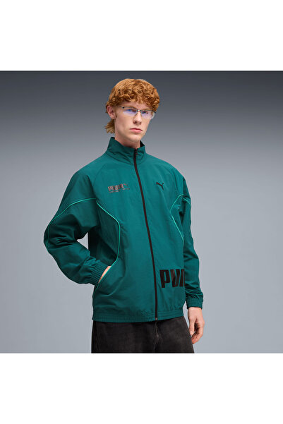 Puma Αθλητικό Ανδρικό Πράσινο Μπουφάν (692173-41)
