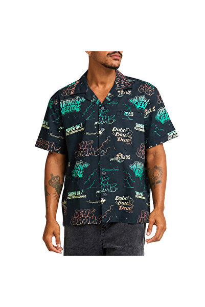 Deus Ex Machina DUB BASS SS SHIRT ΑΝΘΡΑΚΙ Μ