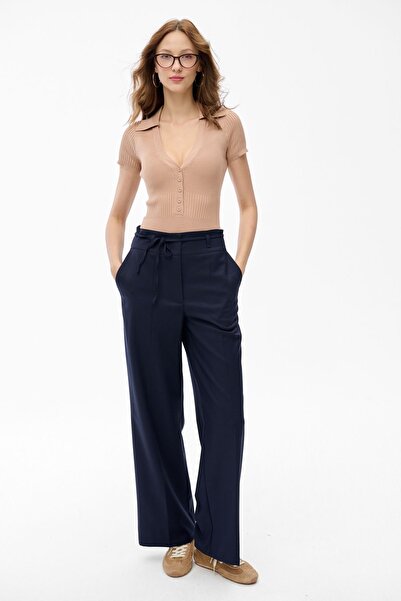 Blue Shadow Pantaloni de damă Amanda bleumarin 44