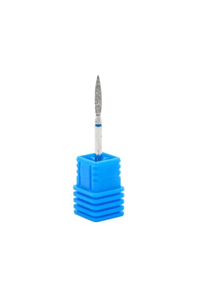 global fashion Cap de freza Bit diamantat pentru cuticule albastru