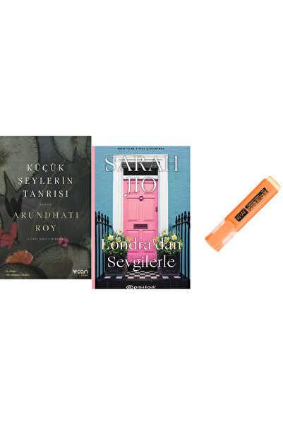 CAN Küçük Şeylerin Tanrısı + Londra’dan Sevgilerle 2 Kitap Set KALEM HD