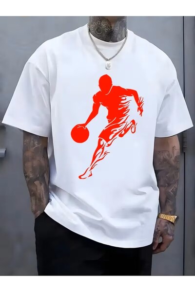 yombaa Μπλουζάκι με στάμπα. Κοντομάνικο καλοκαιρινό & ανοιξιάτικο casual τοπ,...