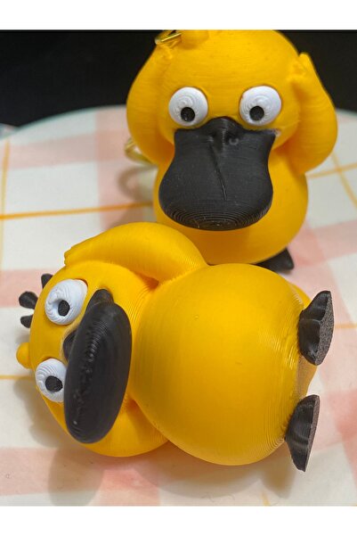 GIFTPALACE Pikachu Duck Keychain 3D