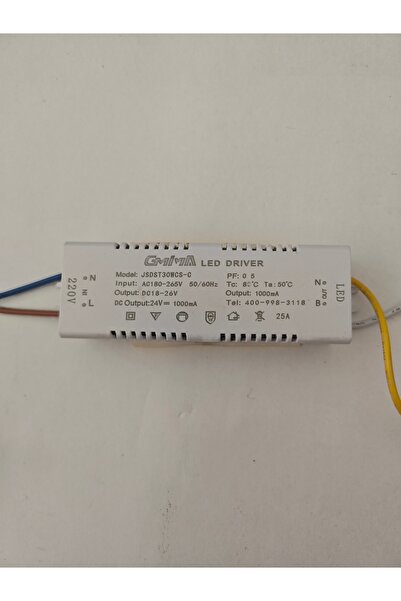 Gmia Dimmable Ayarlı LED Driver Sürücü OUTPUT:22-32V DC 1.8A