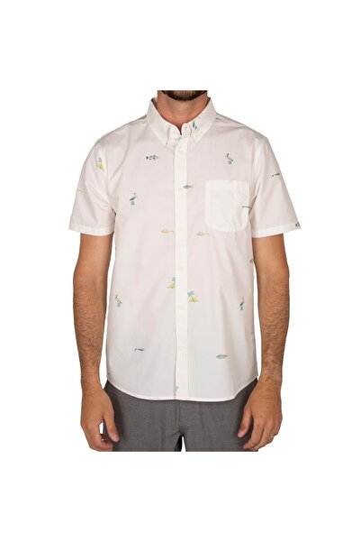 Salty Crew MARKETS SS ΥΦΑΝΤΟ ΠΟΥΚΑΜΙΣΟ ΛΕΥΚΟ/ΜΠΛΕ S