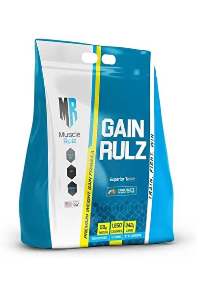Muscle Rulz جين رولز مكمل غذائي لزيادة الوزن بنكهة الشوكولاتة وزبدة الفول الس...