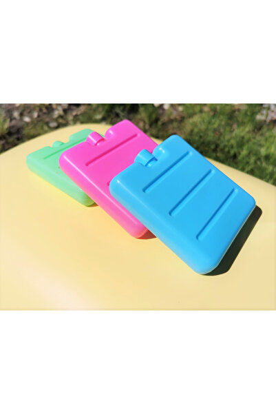 Excellent Houseware Set de 3 tablete de răcire Excellent Houseware, plastic, 8x7.5x1 cm, multicolor