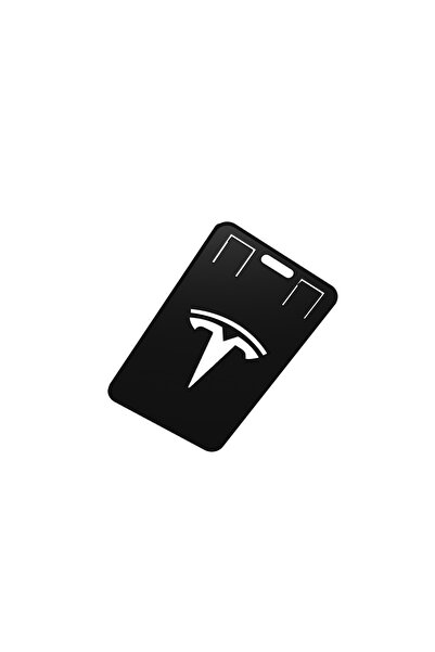 fly3d Tesla Card Case with Black Logo