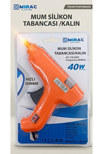 Kaya Yapı Nalbur KALIN mum sıcak silikon tabancası 40 W