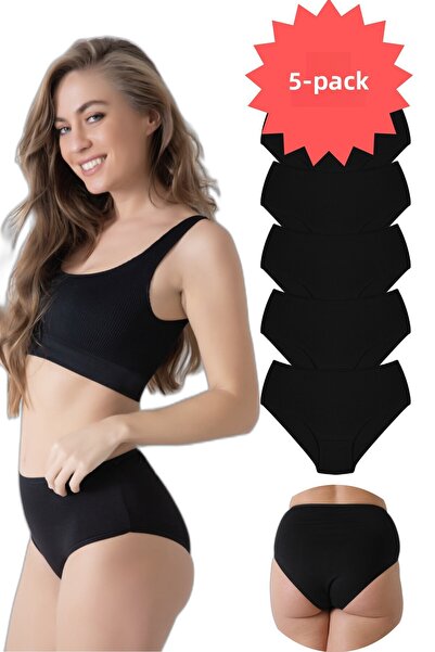 Generic Women's Panties 5 Pieces Package Snm-5Klt