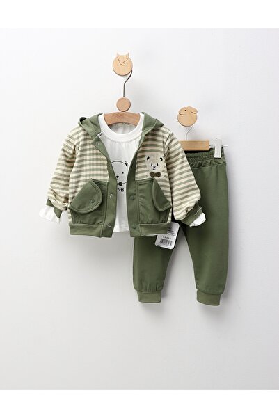 MiniKids Στολή Αρκούδας Επιτυχίας, πράσινο μοντέλο