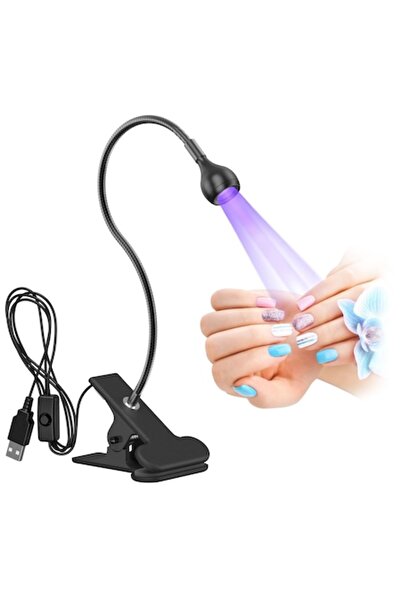 OEMG Lampă UV/LED pentru unghii, prindere clips, rapidă, mini, flexibila