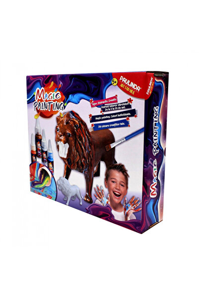 Paulinda Δημιουργικό σετ ζωγραφικής με λιοντάρι για αγόρια και κορίτσια