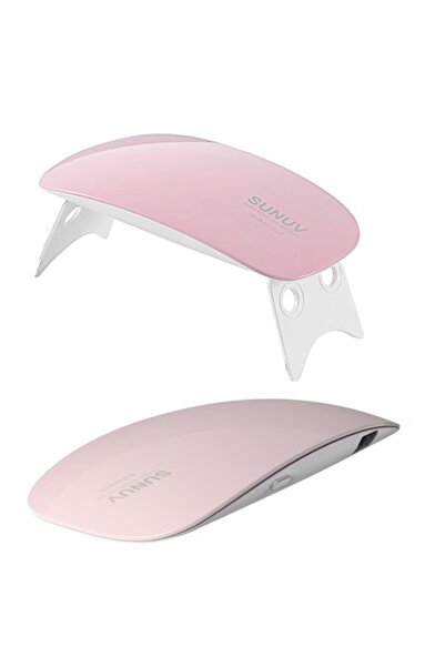 SunUV Lampă hibridă UV + LED pentru unghii Mini 2, Portabilă, 6W, Roz