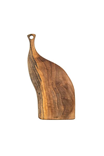 Hakiki Store Natural Walnut Cutting and Presentation Board 44 cm |   Handmade