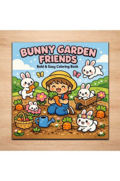 OBRO Βιβλίο Ζωγραφικής με Κουνελάκια για Παιδιά – 20 Μεγάλα και Εύκολα στο Χρ...