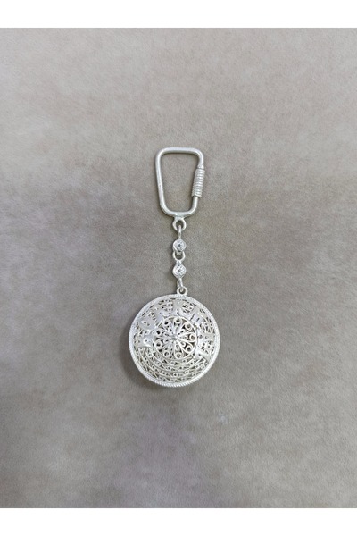 Ergo jewellery 925 Ayar Gümüş Telkari El İşçiliği Anahtarlık