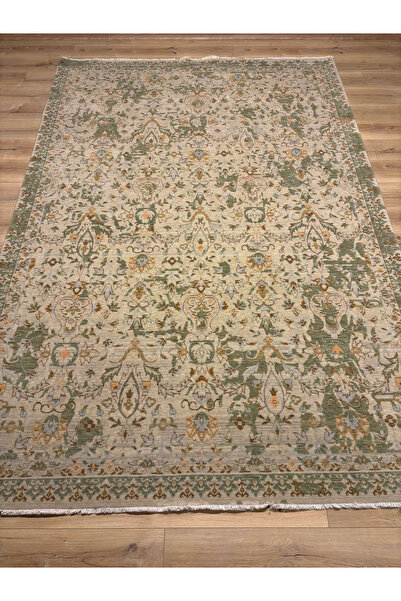 Akarsu PREMİUM %100 SAFYÜN KÖKBOYAMA+EL İŞÇİLİĞİ MEVCUT+200x300 EBATLI+6 M2 HALI