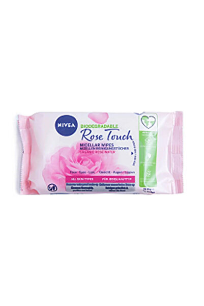NIVEA Șervețele demachiante micelare cu apă de trandafiri Nivea, 25 bucăți