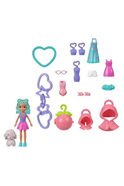 Polly Pocket Anahtarlık Olabilien Moda Stili Serisi Medium JKR46-JKR49