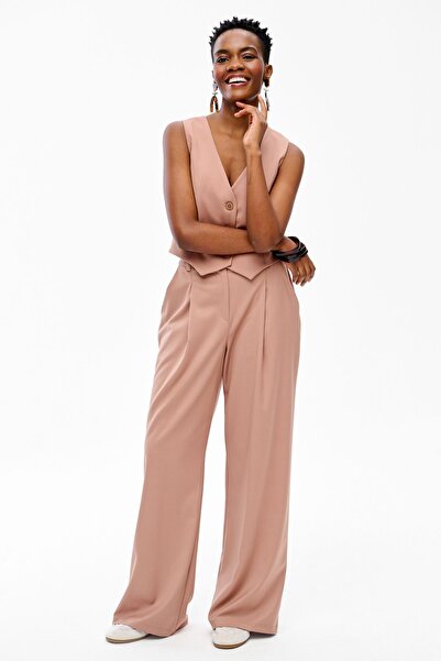 Blue Shadow Pantaloni de damă Frida Sand 36