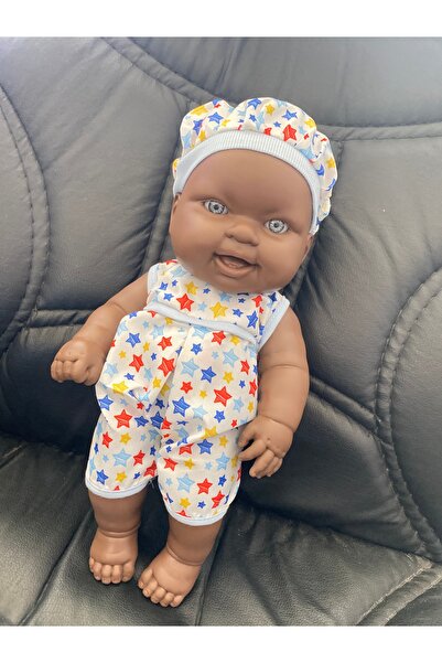 Toys Sevimli siyah oyuncak bebek