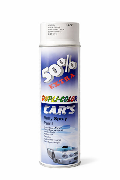 Dupli-Color Γυαλιστερή Λευκή Βαφή Αυτοκινήτου σε Σπρέι CAR's 600 ml, Επαγγελμ...