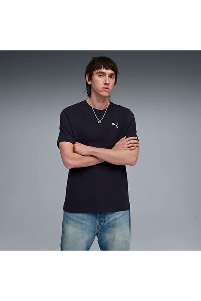 Puma WARDROBE ESS Tee Μαύρο Ανδρικό T-Shirt