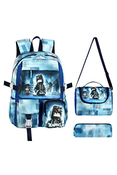 Waddell Σακίδιο πλάτης για αγόρια δημοτικού σχολείου με θέμα το Robloks σε κο...