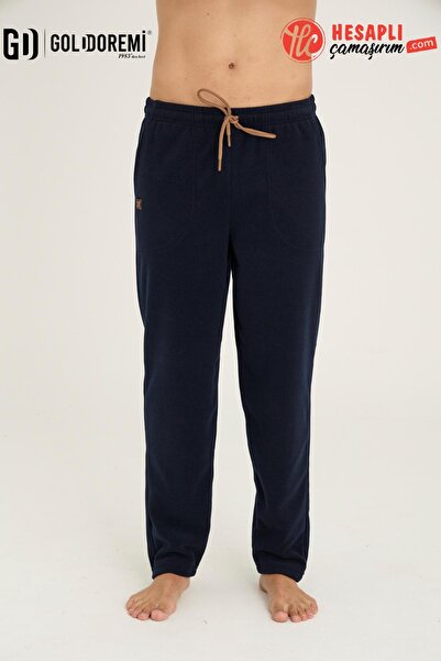 gd goldoremi Premium Men's Winter Cotton Fleece Pocketed Drawstring Sweatpant...