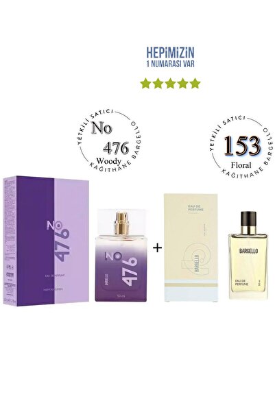 Bargello No: 476 + 153 Unisex / Kadın Parfüm Edp 50 ml Woody / Floral - Mnms4...
