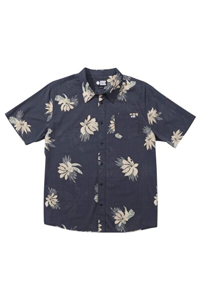 Salty Crew ΜΠΛΟΥΜΙΝ ΑΝΟΙΧΤΟΥ ΣΙΒΗΡΙΟΥ ΜΠΛΕ ΠΟΥΚΑΜΙΣΟ ΣΚΟΥΡΟ ΛΑΒΑ Μ