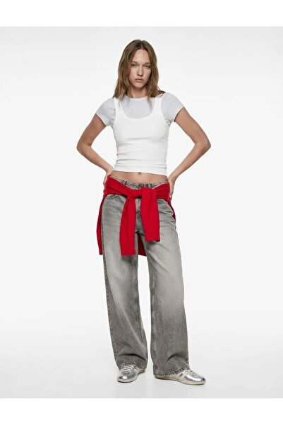 Koton Γυναικείο αμάνικο μπλουζάκι με λαιμόκοψη U και στενή εφαρμογή σε λευκό ...