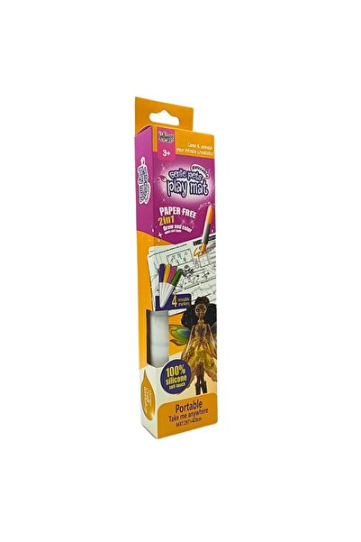 Genie Pets Επαναχρησιμοποιούμενο φύλλο ζωγραφικής σιλικόνης με 4 πλενόμενους ...