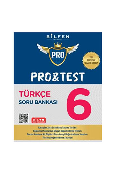 Bilfen Yayıncılık 6.SINIF PRO&TEST TÜRKÇE SORU BANKASI 2025 YENİ ÜRÜN MAARİF ...