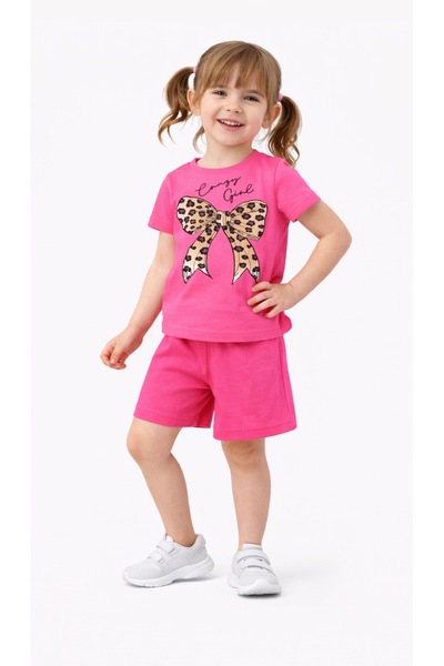 Melodikids Girl's Summer Top and Bottom Set