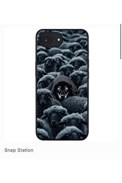 SNAPSTATIONRO Προστατευτική θήκη, MagSafe, iPhone 16E - UNDERCOVER_WOLF