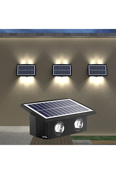LEDIGANT Set de 4 lămpi solare IP65, 3 culori de lumină 6500K/4000K/3000K
