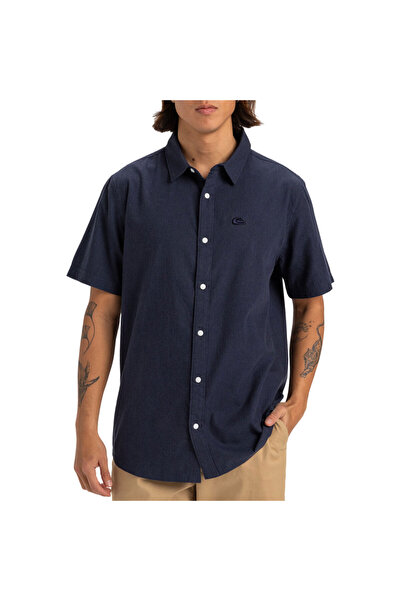 Quiksilver PREMIUM ΕΛΑΣΤΙΚΟ ΠΟΥΚΑΜΙΣΟ ΣΚΟΥΡΟ ΝΑΥΤΙΚΟ ΜΠΛΕ Μ