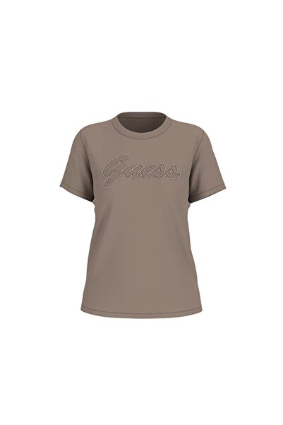 Guess Jersey Kadın Boxy Fit T-Shirt