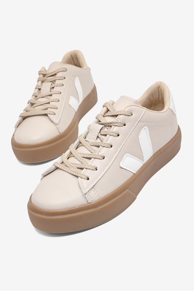 Tonny Black Γυναικεία μπεζ λευκή σόλα από καουτσούκ Άνετα αθλητικά παπούτσια ...