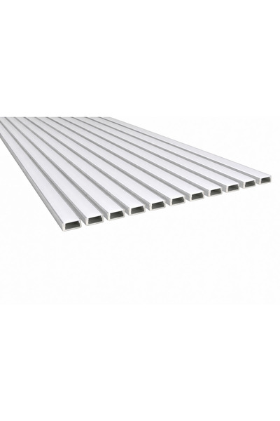 Ledarmy 10’lu Set LED Kanal Profil Alüminyum 13x6mm 2 Metre Sıva Üstü İnce Ka...