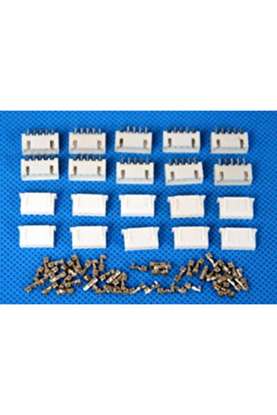 JST Conectori de egalizare XH cu 5 pini pentru baterii LiPo 4S 14.8V (10 pere...