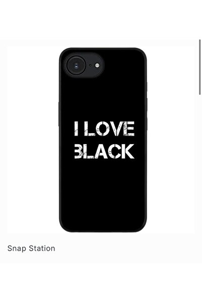 SNAPSTATIONRO Προστατευτική θήκη, MagSafe, iPhone 16E - ILOVEBLACK