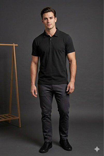 ByFourMan Μπλουζάκι πόλο χωρίς στάμπα