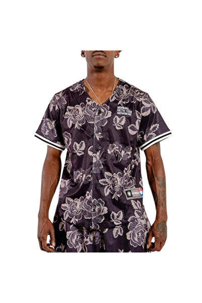 BEE UNUSUAL Διχτυωτό πουκάμισο μαύρο Μ