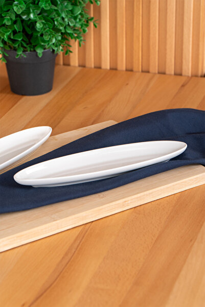 ACAR Aria Porcelain Olive Plate - 25*7*2.5 cm