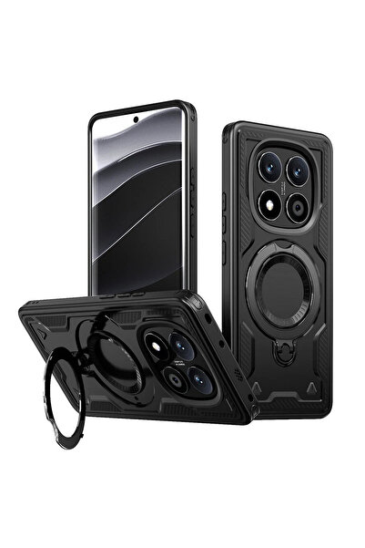 VERTEK Υβριδική Θωρακισμένη Θήκη MagRing Πολλαπλών Γωνιών για Xiaomi Redmi No...